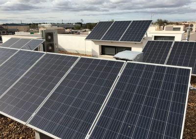 Módulos fotovoltaicos – vivienda