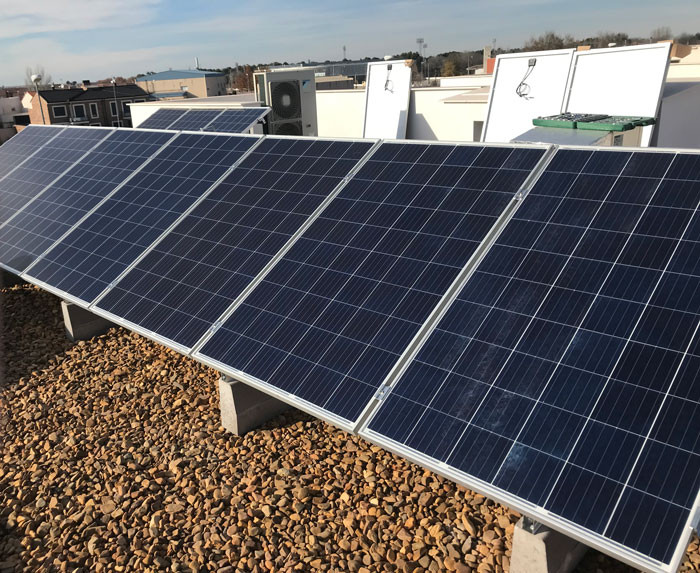 Instalación placas solares fotovoltaicas