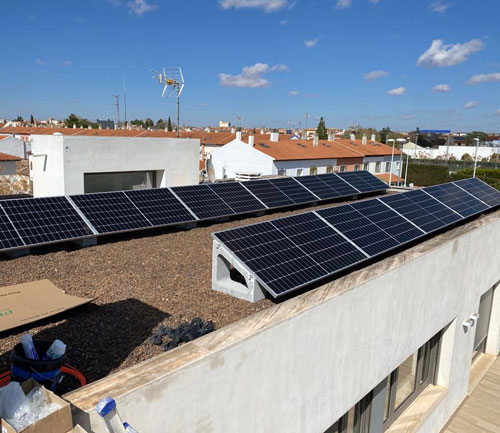 Instalación placas solares fotovoltaicas